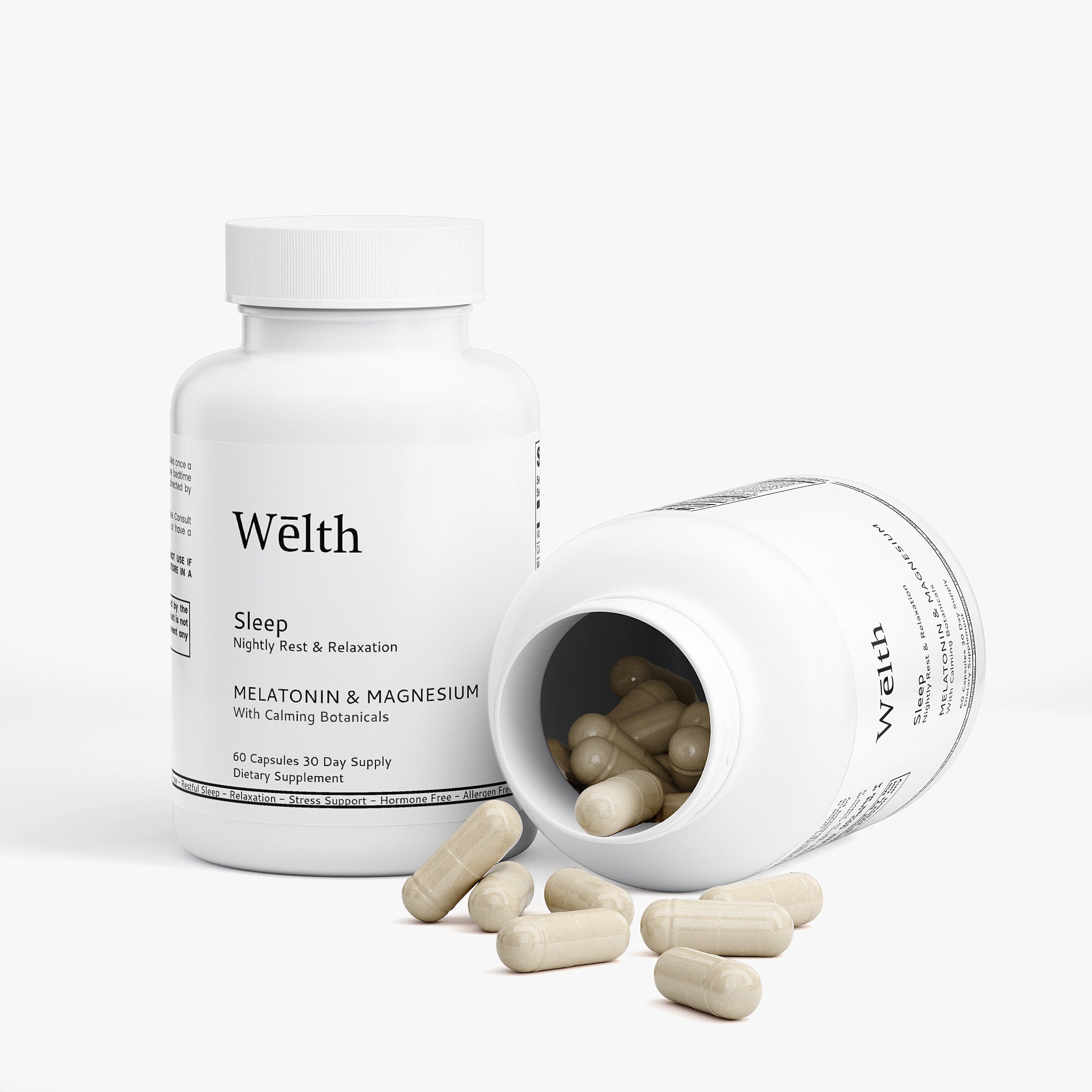 Wēlth Sleep I Melatonin & Magnesium