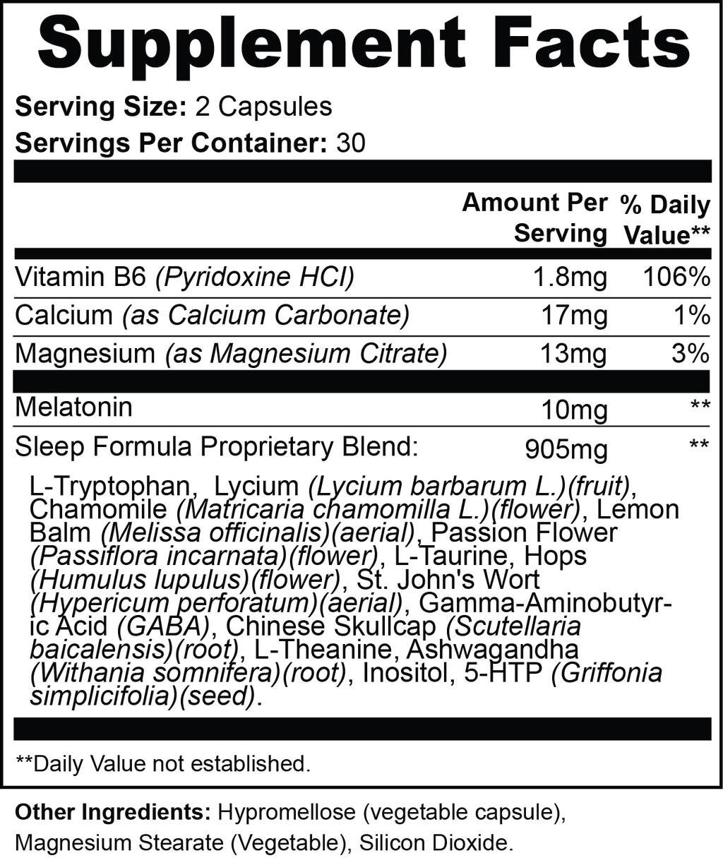 Wēlth Sleep I Melatonin & Magnesium